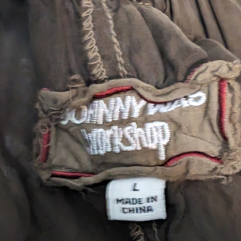 JOHNNY WAS Embroidered Olive Pants - Picture 10 of 11